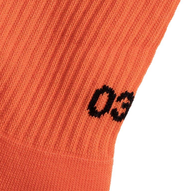 032c Safety Orange Socks