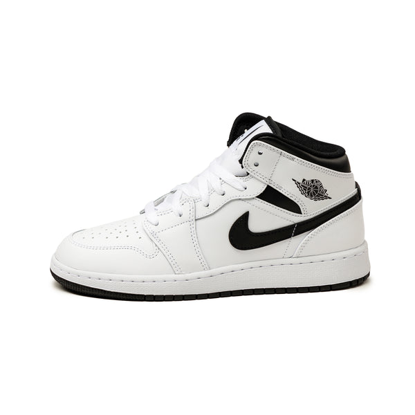 Jordan mid white hotsell black
