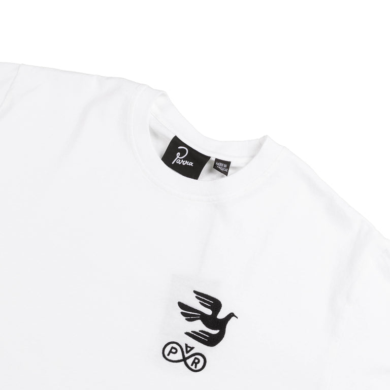 By Parra Infinite Bird Logo T-Shirt (White)