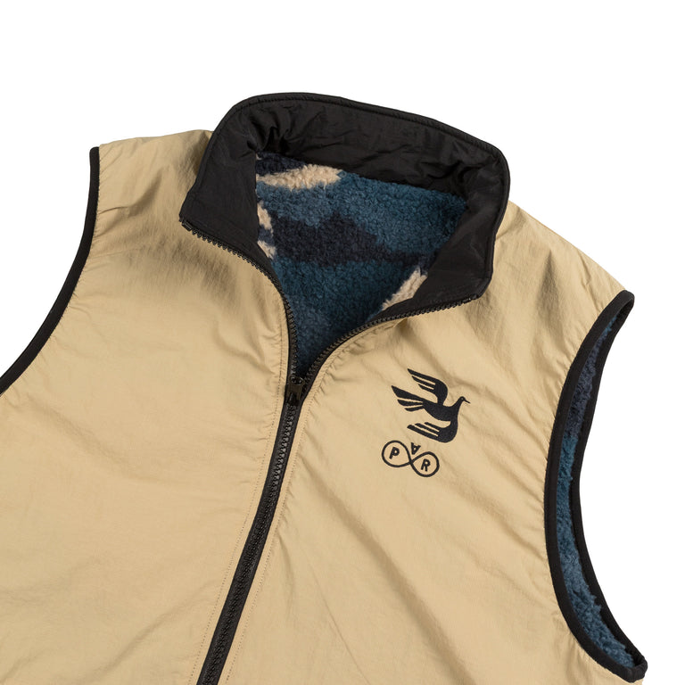 By Parra Infinite Bird Reversible Vest (Navy Blue)
