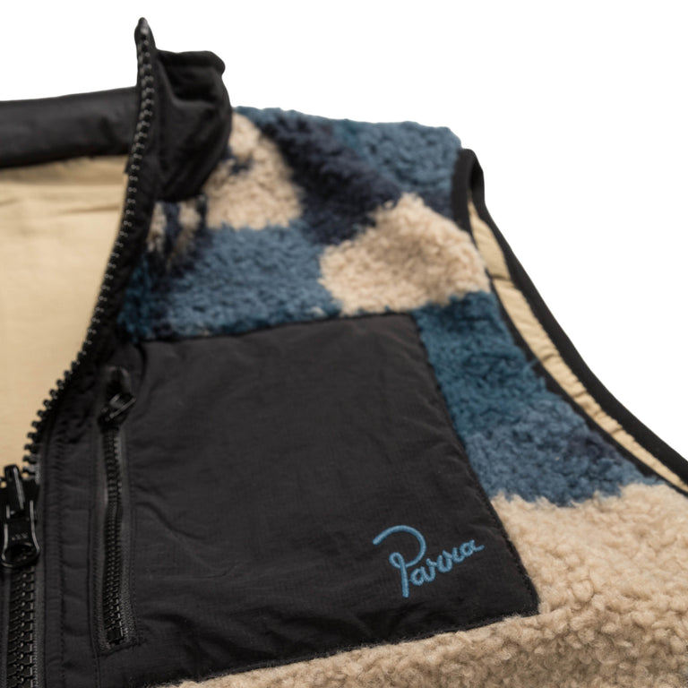 By Parra Infinite Bird Reversible Vest (Navy Blue)