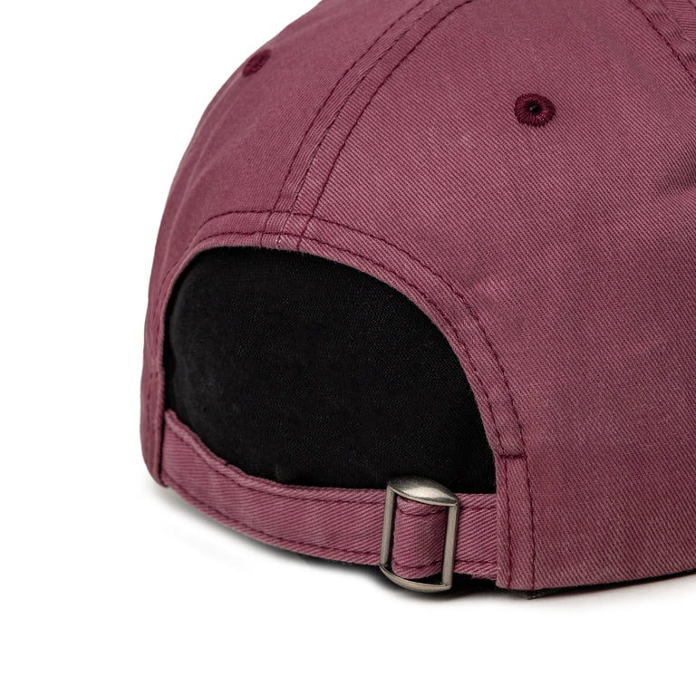 By Parra Store Logo 6 Panel Hat (Berry)