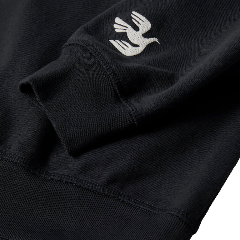By Parra Weird Trad Logo Crew Neck Sweatshirt - XL / Dark Navy - 3
