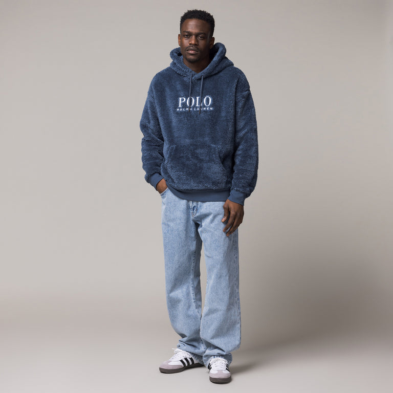 Polo Ralph Lauren Logo Pile Fleece Hoodie