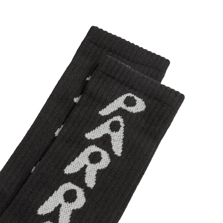 By Parra Hole Logo Crew Socks