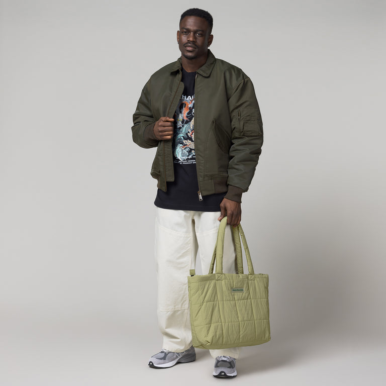Museum of Peace & Quiet MoPQ Nylon Quilt Tote