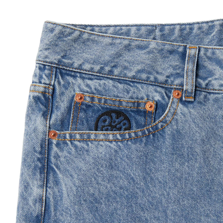 By Parra Washed Up Jeans - M / Washed Blue - 7