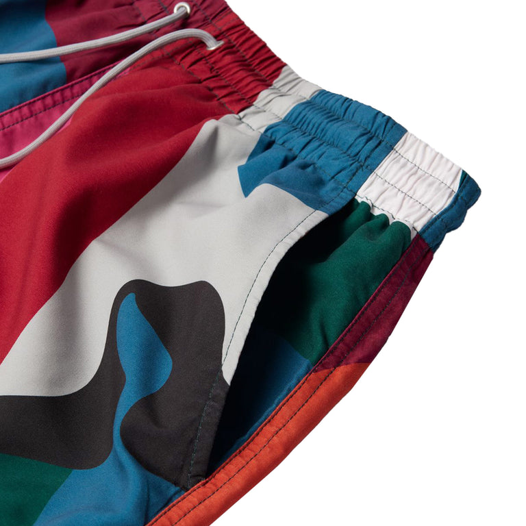 By Parra Ball to the Face Swim Shorts - M / Multi - 4