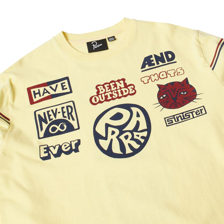 By Parra Never Sinister Long Sleeve T-Shirt - XXL / Yellow - 3