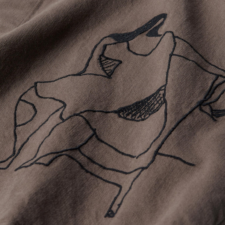 By Parra Crooked Face Short Sleeve Shirt - XXL / Brown - 5