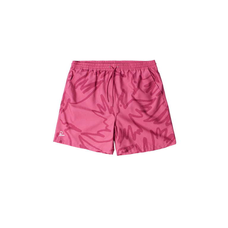 By Parra Birds Fly Free Swim Shorts - S / Purple / Pink - 1