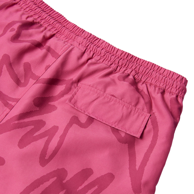 By Parra Birds Fly Free Swim Shorts - S / Purple / Pink - 6