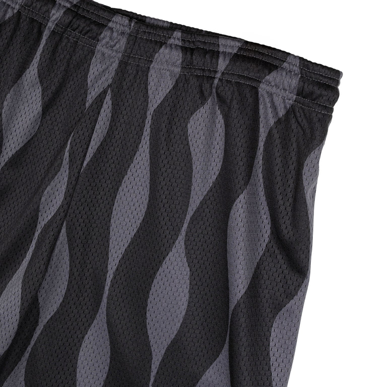 By Parra Waved Mesh Shorts - XL / Black - 3