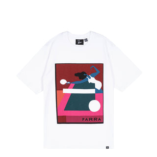 By Parra Ping Ponged T-Shirt - S / White