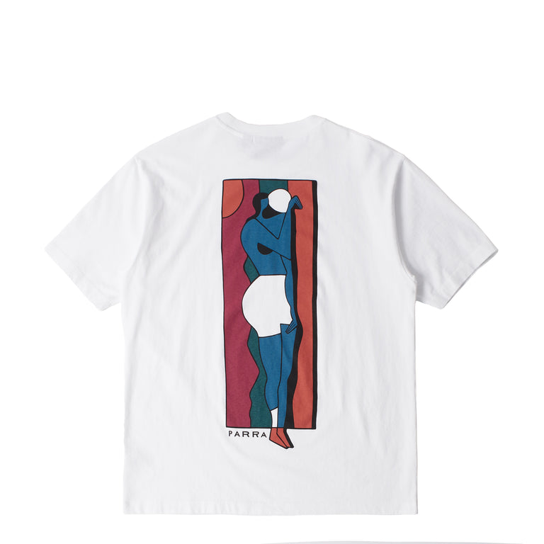 By Parra Vertical Thoughts T-Shirt - XXL / White - 1
