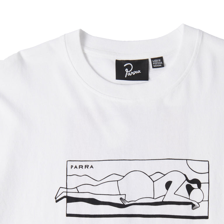 By Parra Vertical Thoughts T-Shirt - XXL / White - 3