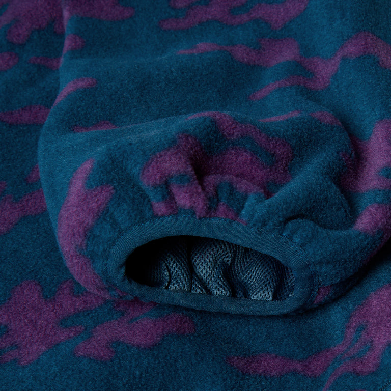 By Parra Purple Darwin Camo Fleece - M / Blue - 5