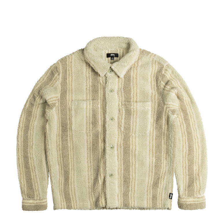 Stussy Stripe Sherpa Shirt