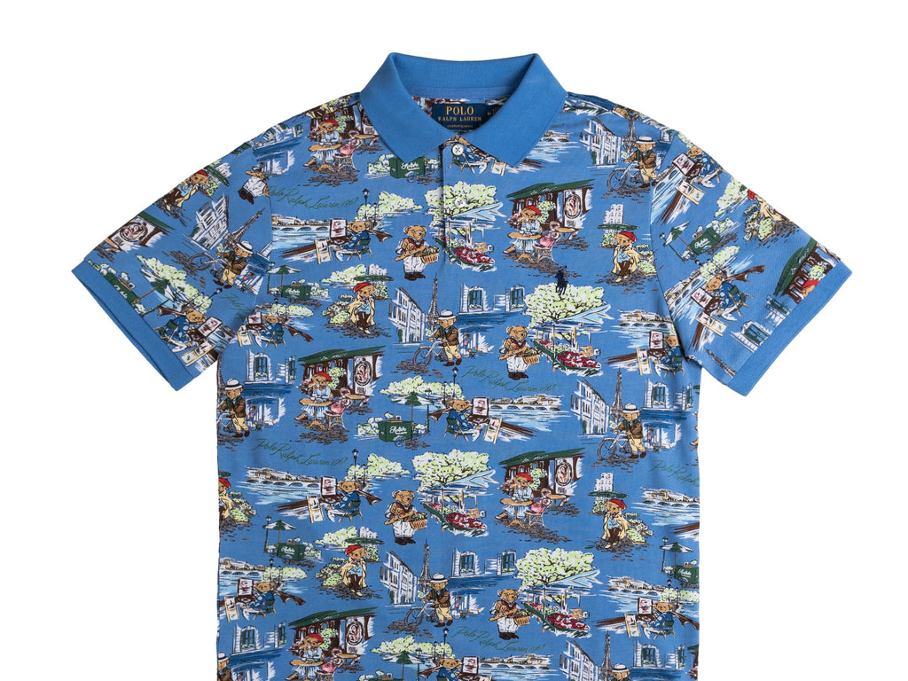 Polo Ralph Lauren Custom Polo Bear Mesh Polo Shirt | Apparel Polo Ralph Lauren Custom Polo Bear Mesh Polo Shirt | Apparel