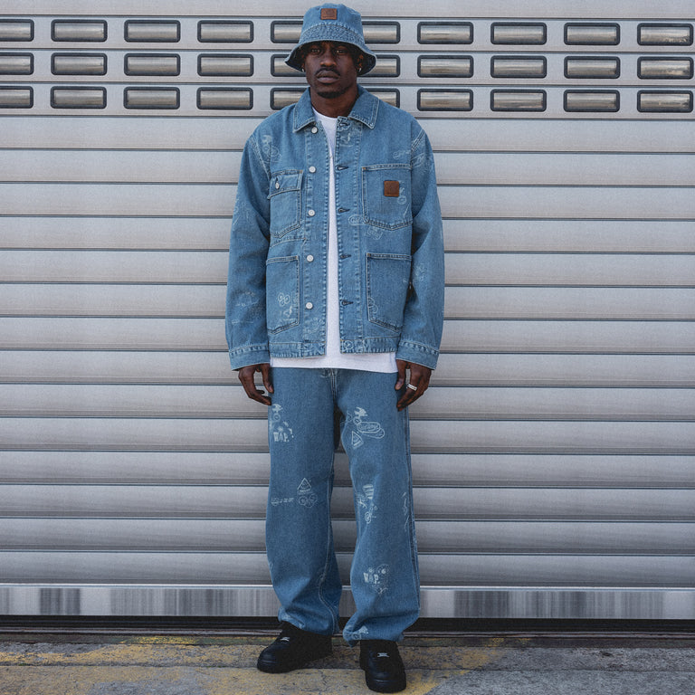Carhartt WIP Stamp Jacket onfeet