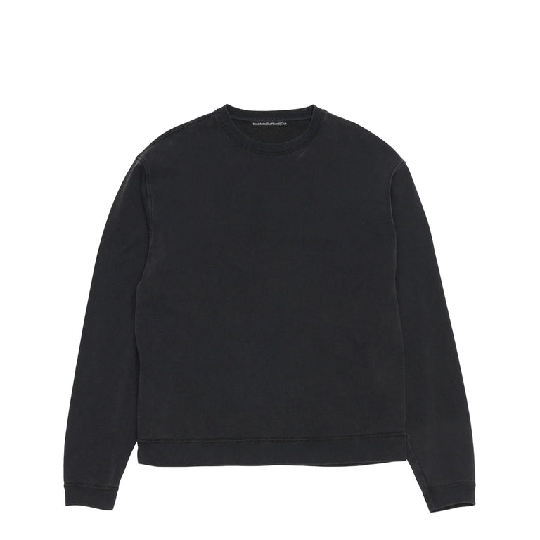 Stockholm Surfboard Club Benny Back Logo Sweatshirt - XL / Faded Black - 2