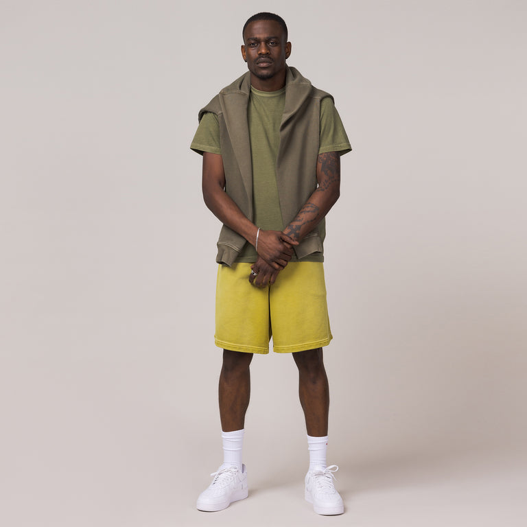 Marni Overdyed Organic Cotton Loopback Shorts