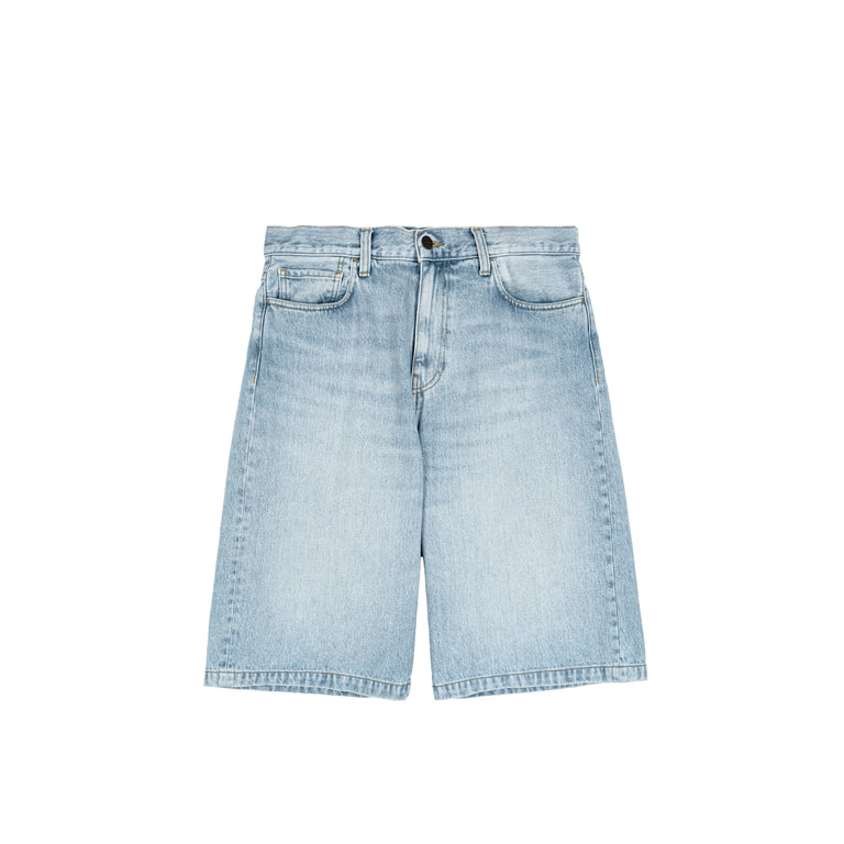 Carhartt WIP Langdon Short - 28 / Blue Heavy Worn Bleached
