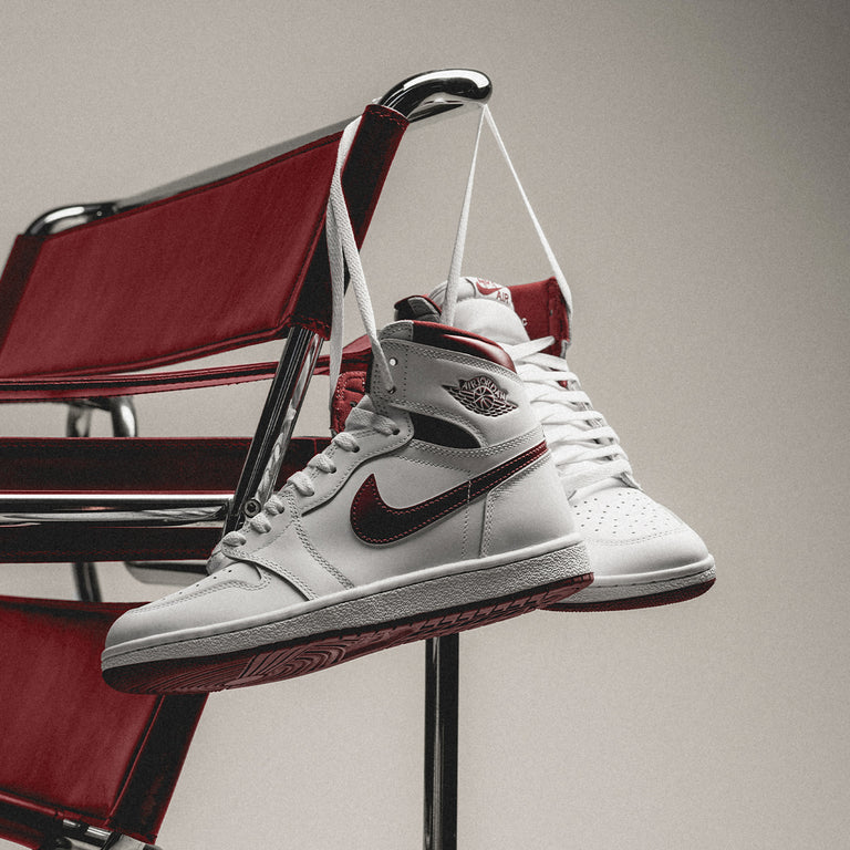 Nike Air Jordan 1 High 85 Metallic Burgundy Sneaker Buy online now