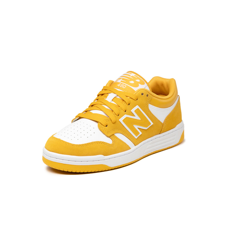 New Balance BB480LWA - 42 / White / Varsity Gold - 2