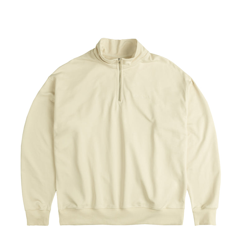 Asphaltgold Essential Half Zip Sweater onfeet