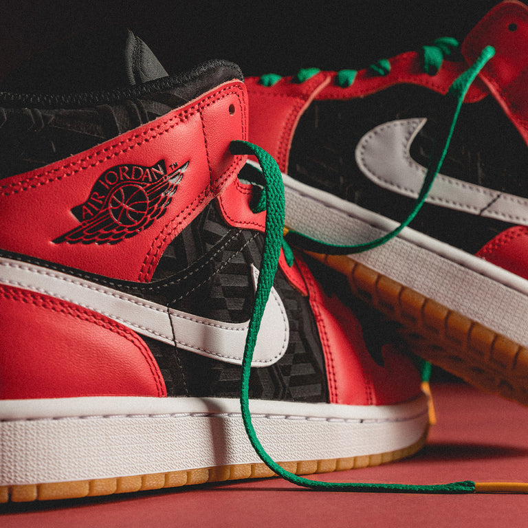 Air jordan 1 high strap midnight navy varsity red-sail clearance