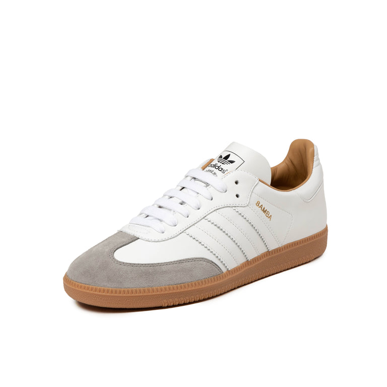 Samba adidas bianche discount