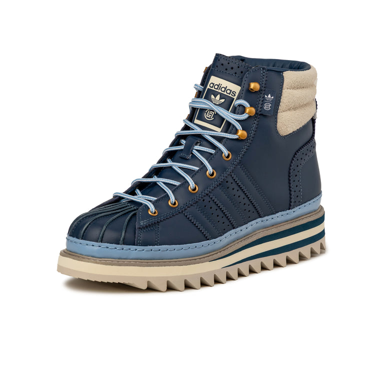 Adidas x Clot Pro Model by Edison Chen - 40 / Mineral Blue / Cream White / Mineral Blue - 4
