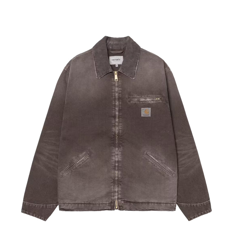 Carhartt WIP OG Detroit Jacket - L / Tobacco / Tobacco destroy wash
