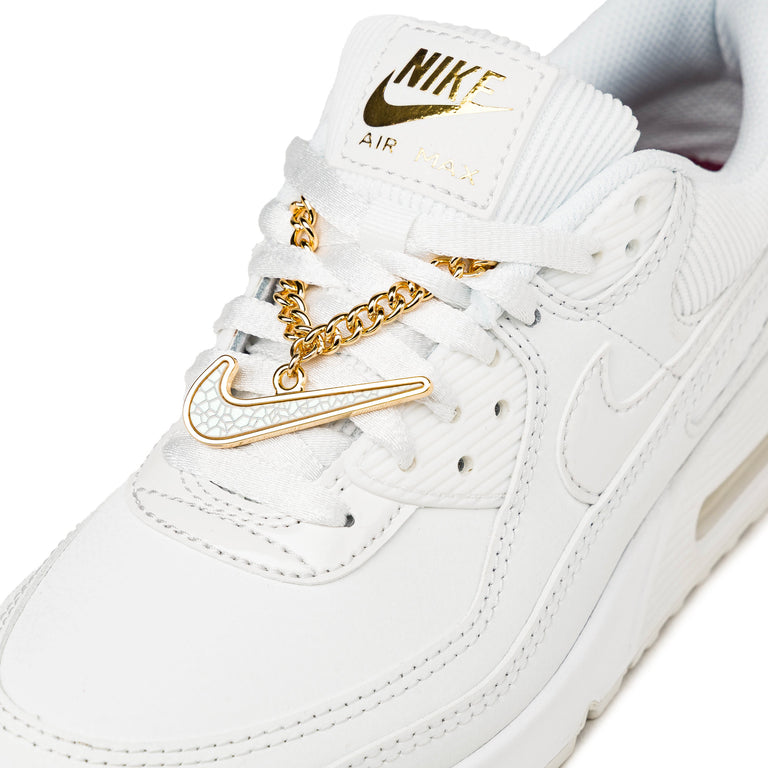 Nike	Wmns Air Max 90 - 36.5 / Summit White / Summit White / Dark Beetroot - 4