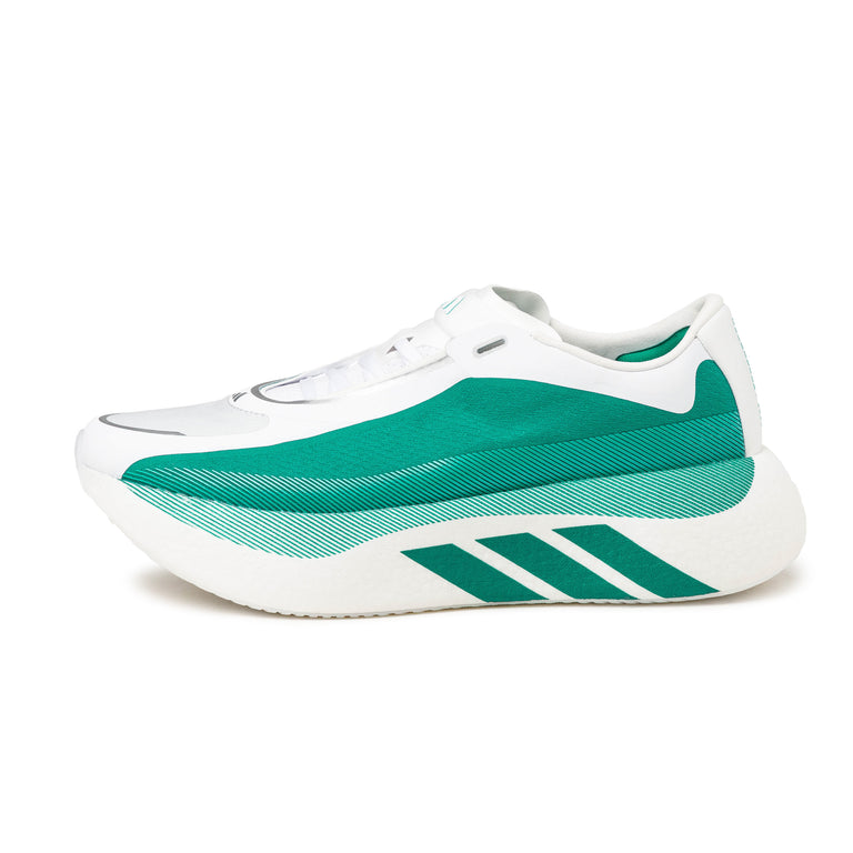 Adidas Hyperboost Edge - 44 / Footwear White / Equipment Green / Zero Metallic
