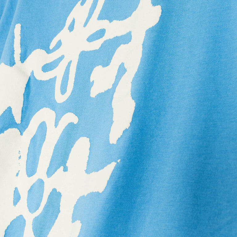 Arte Antwerp Blurry Back Print T-Shirt - XL / Blue - 4