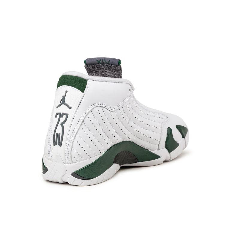 Nike Air Jordan 14 Retro *Forest Green* - 40 / Gorge Green / Light Graphite / White - 3
