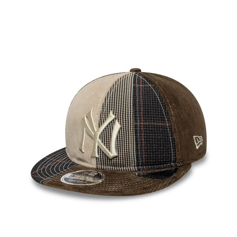 New Era MLB New York Yankees Patchwork 9FIFTY Cap - S/M / Brown - 2