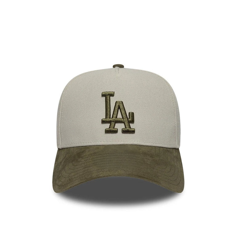 New Era MLB Los Angeles Dodgers Suede Visor E-Frame Cap - 1
