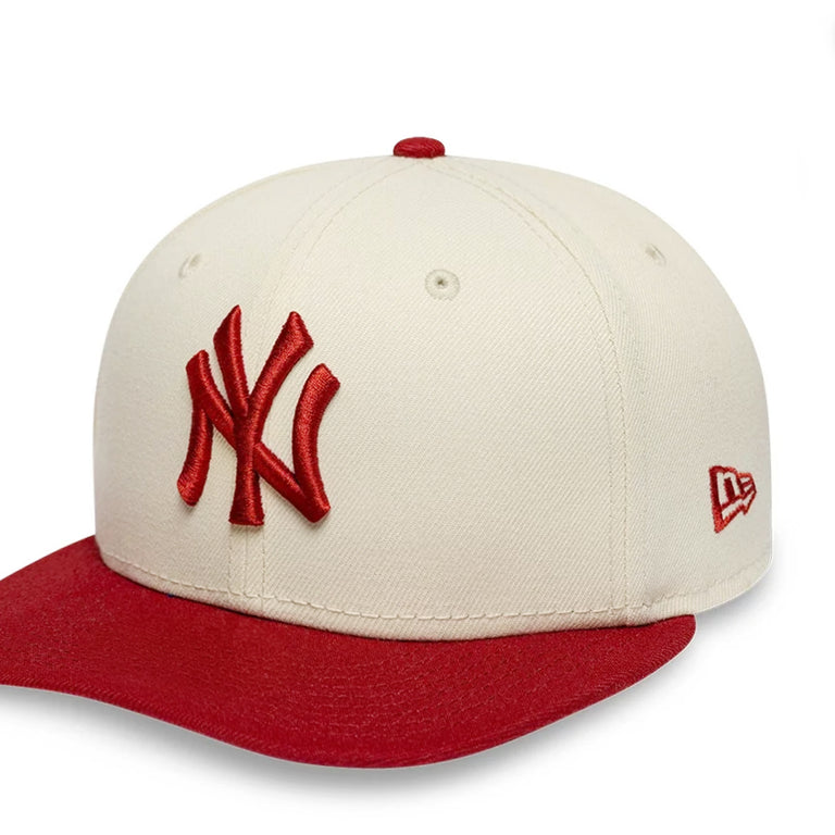 New Era MLB New York Yankees 59FIFTY Fitted Cap - 7 / Cream / Red - 2
