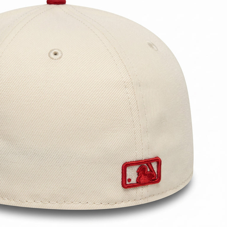 New Era MLB New York Yankees 59FIFTY Fitted Cap - 7 / Cream / Red - 3
