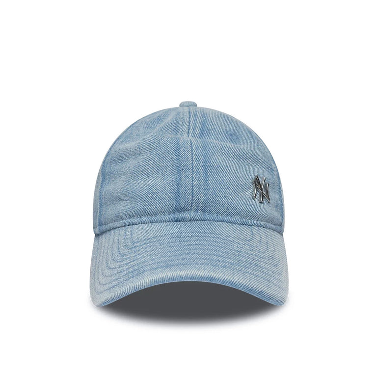 New Era MLB New York Yankees Washed Denim Pin 9TWENTY Cap - 1

