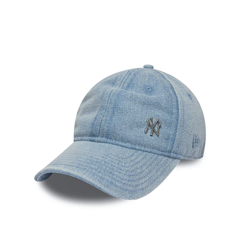 New Era MLB New York Yankees Washed Denim Pin 9TWENTY Cap - 2
