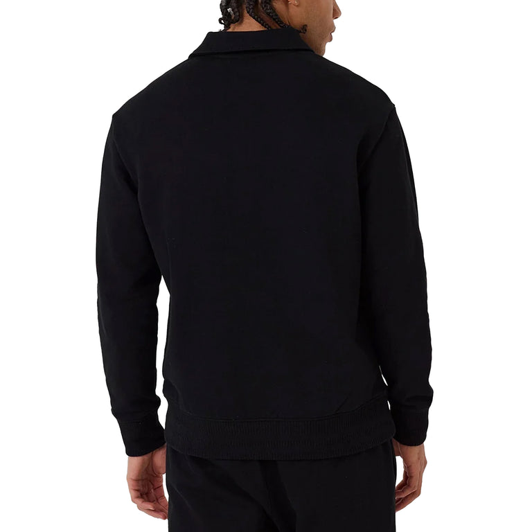 New Era New York Yankees MLB 1/4 Zip Sweater - S / Black - 3
