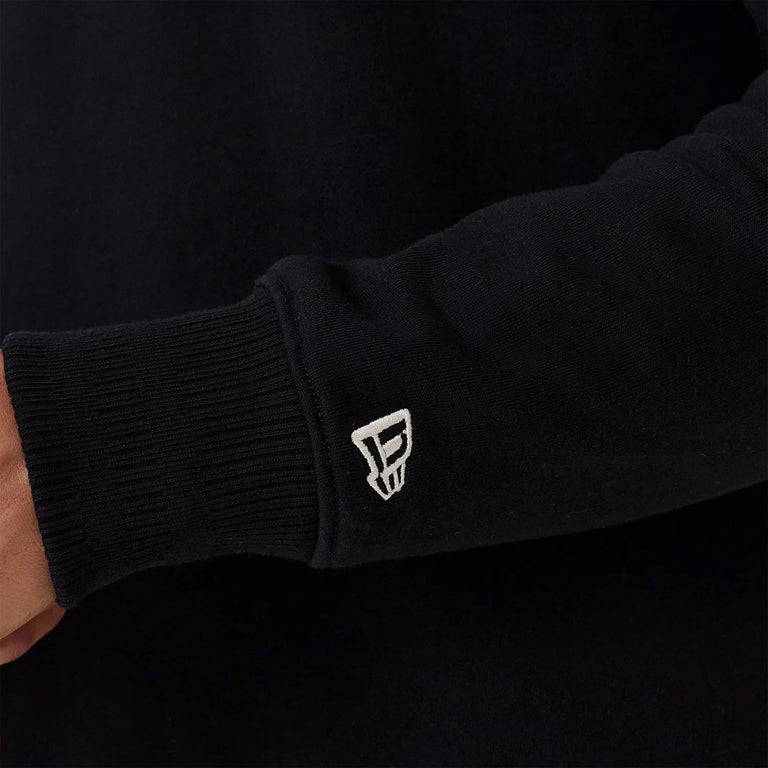 New Era New York Yankees MLB 1/4 Zip Sweater - S / Black - 5
