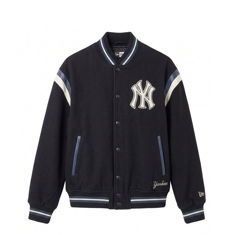 New Era New York Yankees MLB Varsity Jacket - XXL / Black - 2
