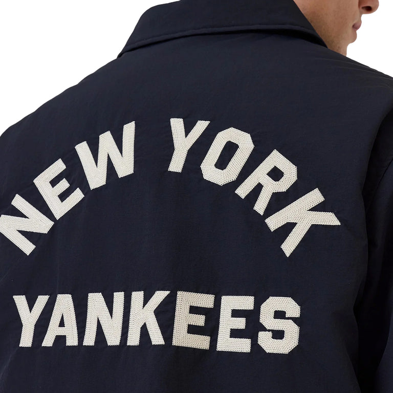 New Era New York Yankees MLB Coach Jacket - M / Navy - 6

