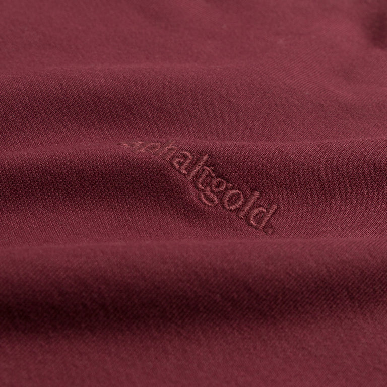 Asphaltgold Essential Crewneck - S / Burgundy - 4