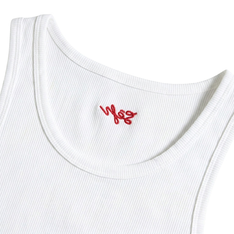 Sefr Cyril Tank Top - M / Organic White Cotton - 2